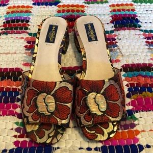 Shelly’s Brocade Slip-ons